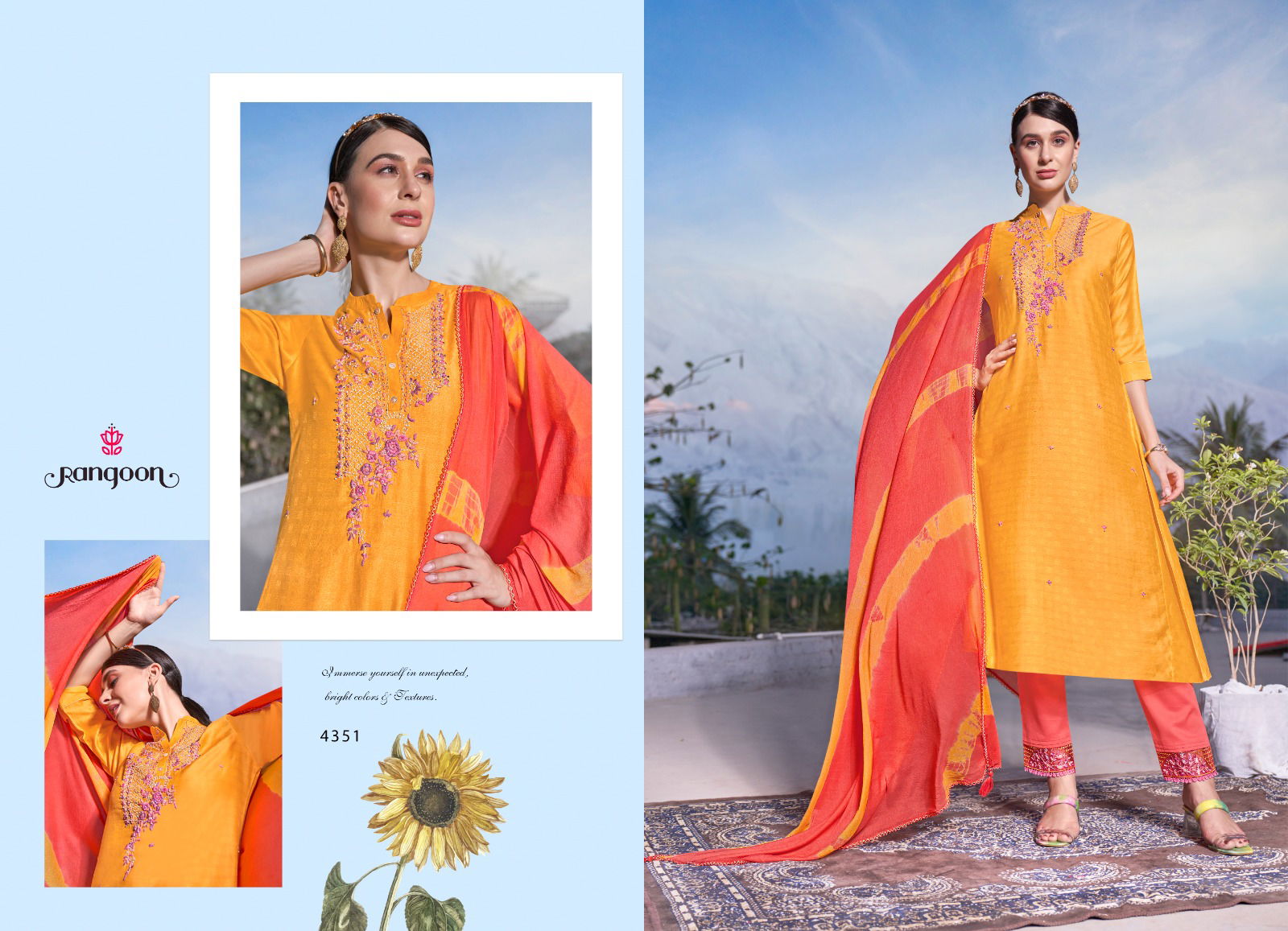 Atrang By Rangoon Readymade Salwar Suits Catalog
